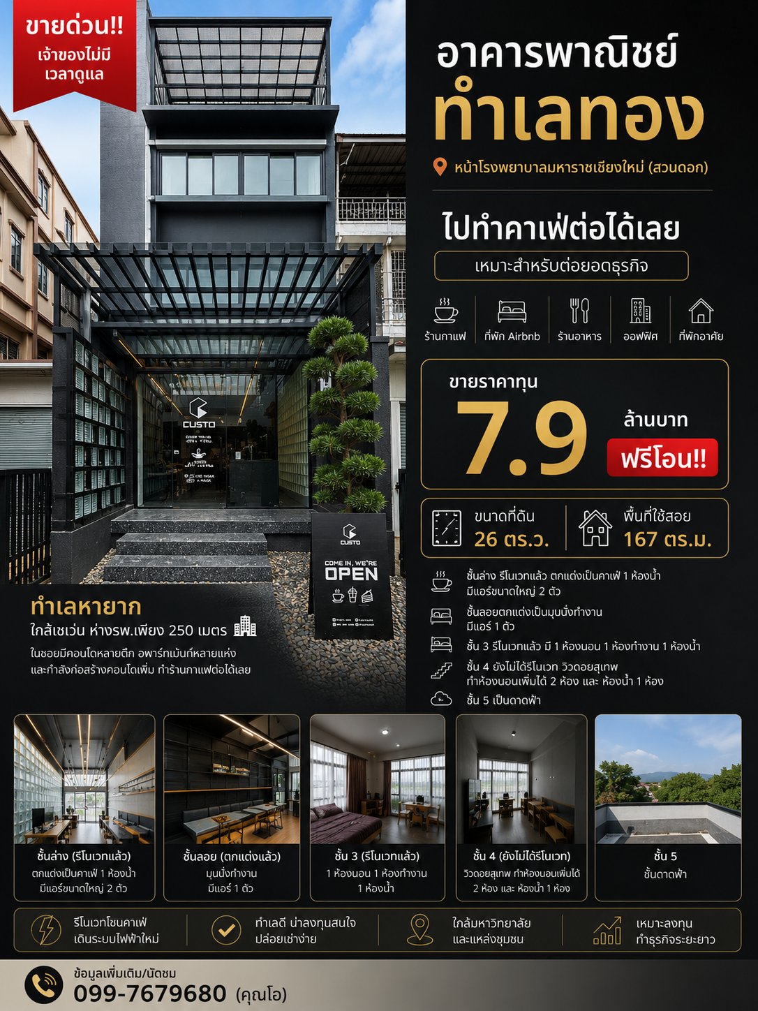 ตึกข้างโรงพยาบาลสวนดอก