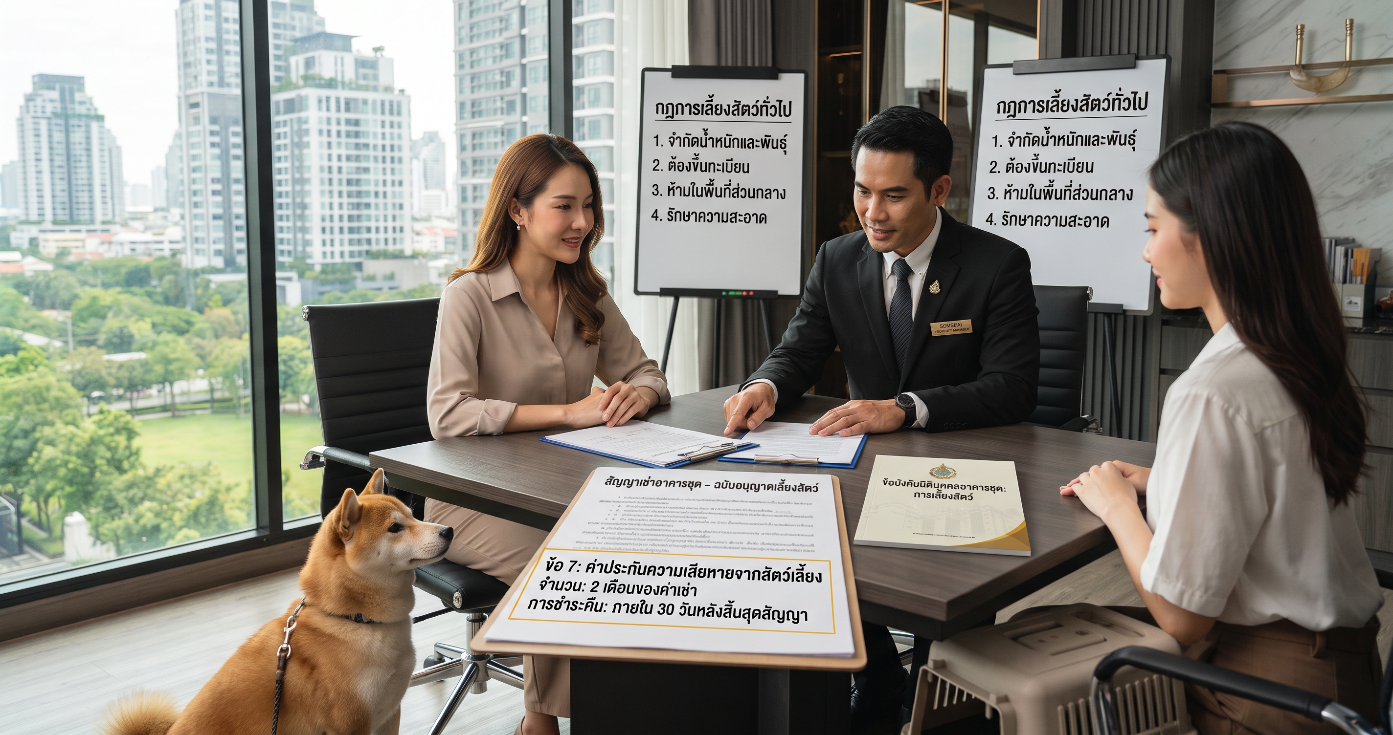 เลี้ยงสัตว์เลี้ยงในคอนโดได้ไหม เช็กข้อบังคับนิติบุคคล และเรื่อง Pet Deposit (ค่าประกันความเสียหายจากสัตว์เลี้ยง)